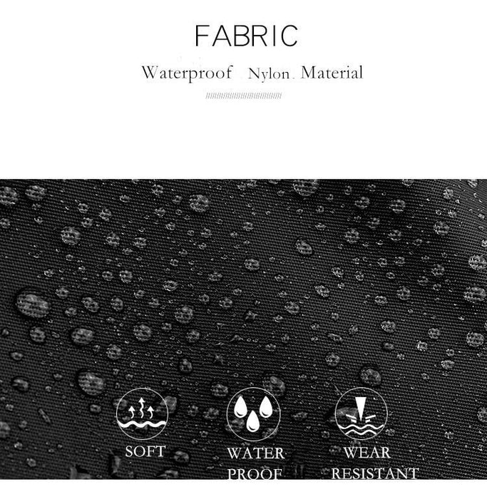Embossed Waterproof Travel Backpack