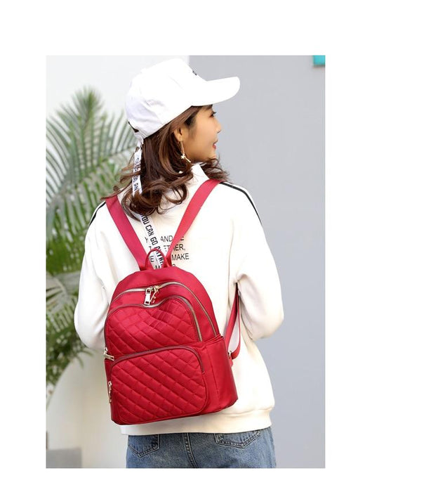 Embossed Waterproof Travel Backpack