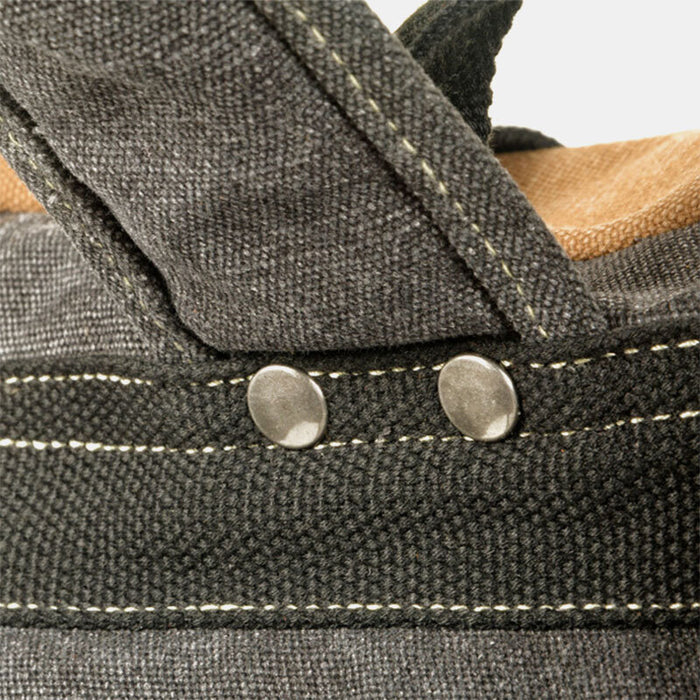 Vintage Waterproof Roll Top Canvas Backpack