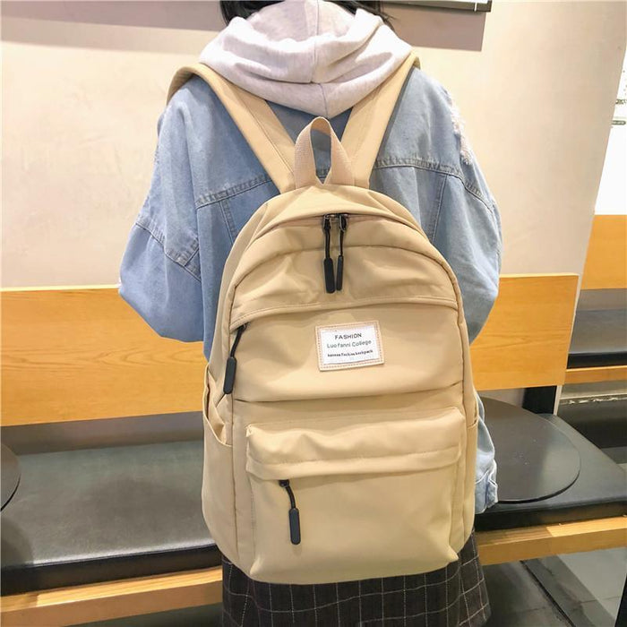 Korean Style Luo Fanni School Backpack