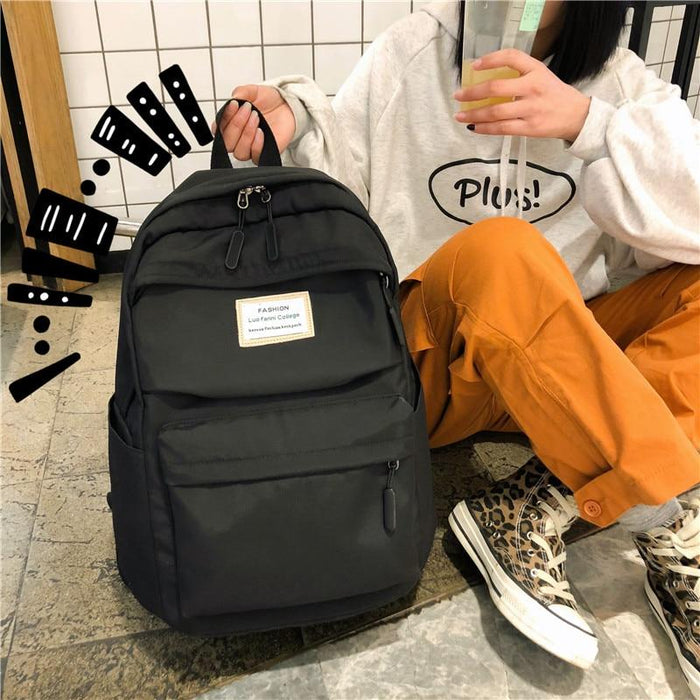 Korean Style Luo Fanni School Backpack