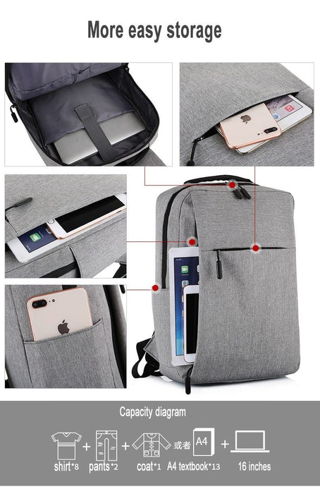 Lightweight Business Laptop Backpack For Work