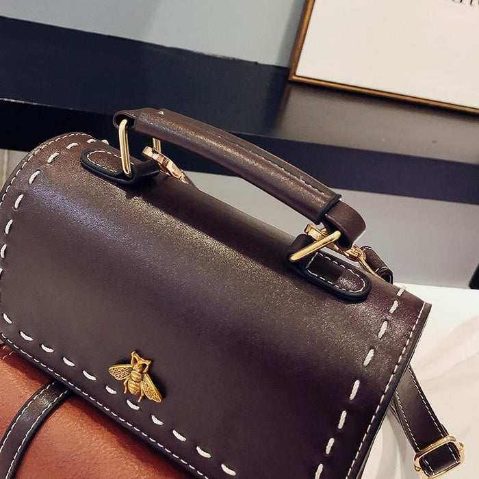 Soft Faux Leather Mini Backpack Purse