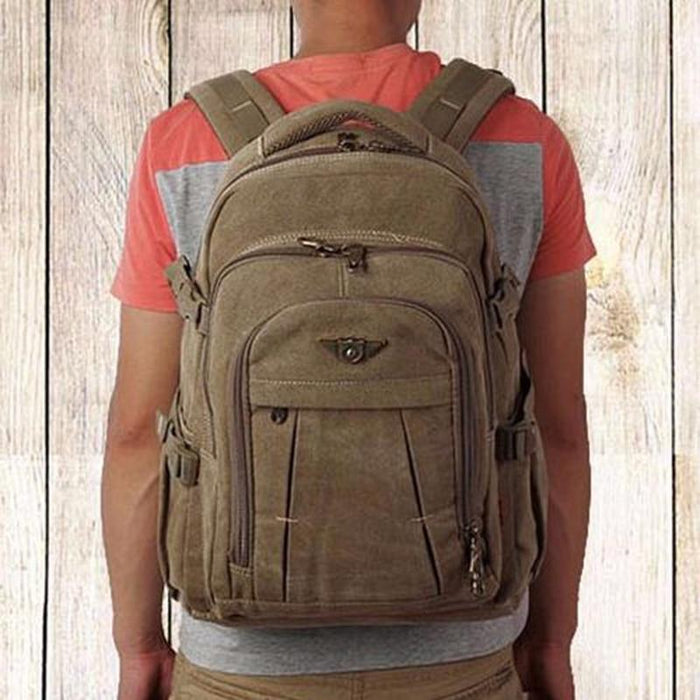 Military Canvas Backpack