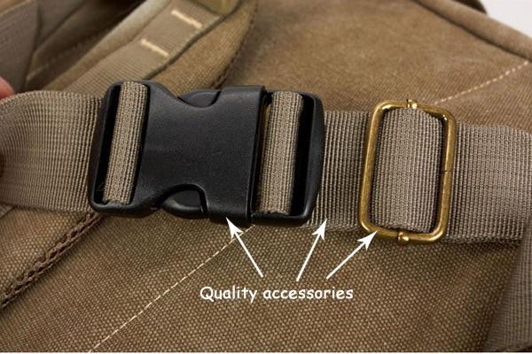 Military Canvas Backpack