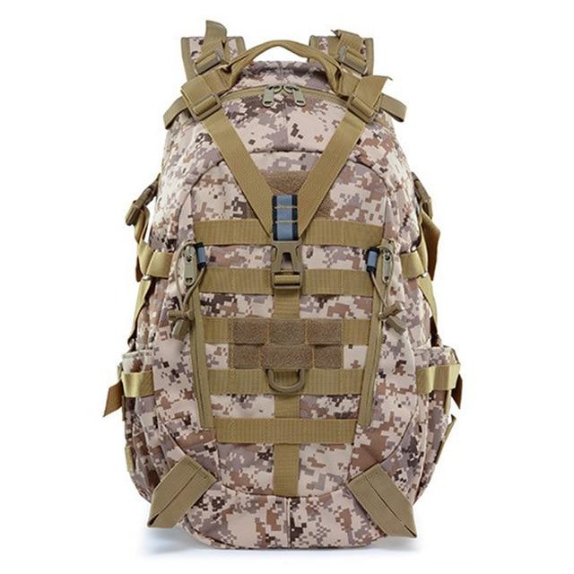 Military Style MOLLE Tactical Backpack Rucksack