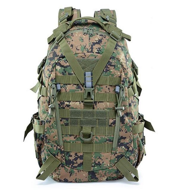 Military Style MOLLE Tactical Backpack Rucksack