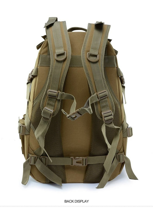 Military Style MOLLE Tactical Backpack Rucksack