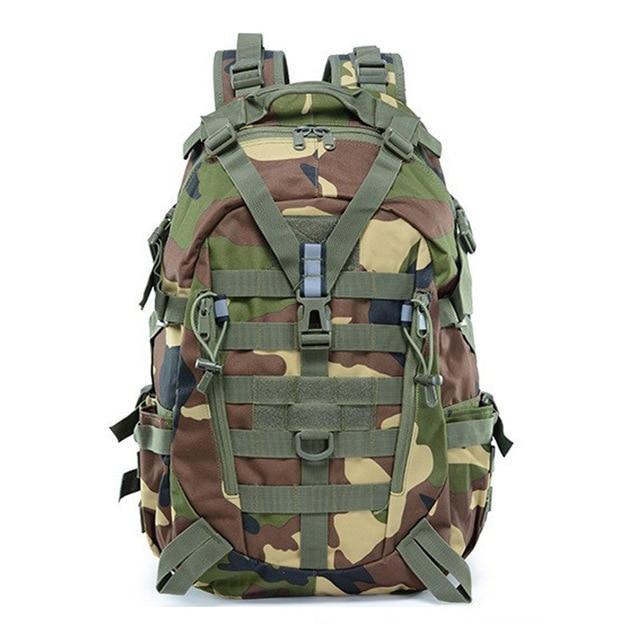 Military Style MOLLE Tactical Backpack Rucksack