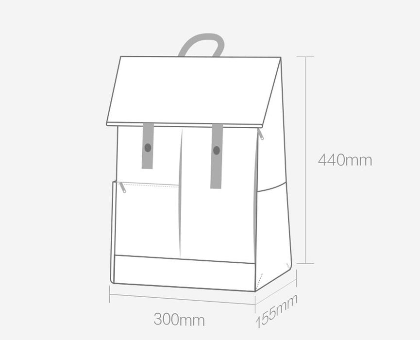 NinetyGo College Style Casual Backpack