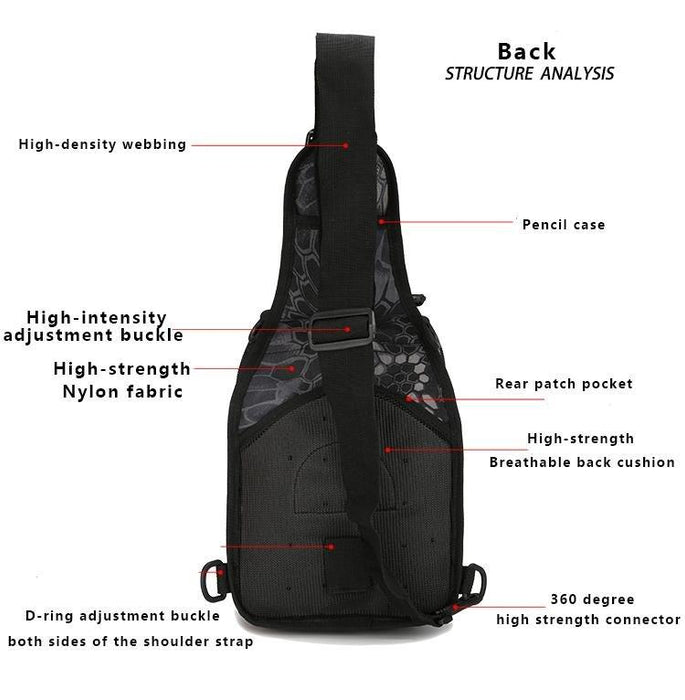 Military Tactical Crossbody Sling Bag
