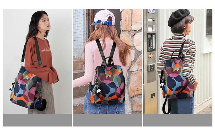 Oxford Anti-Theft Backpack