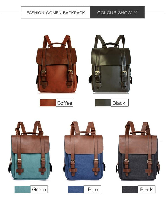 Vintage Book Backpack