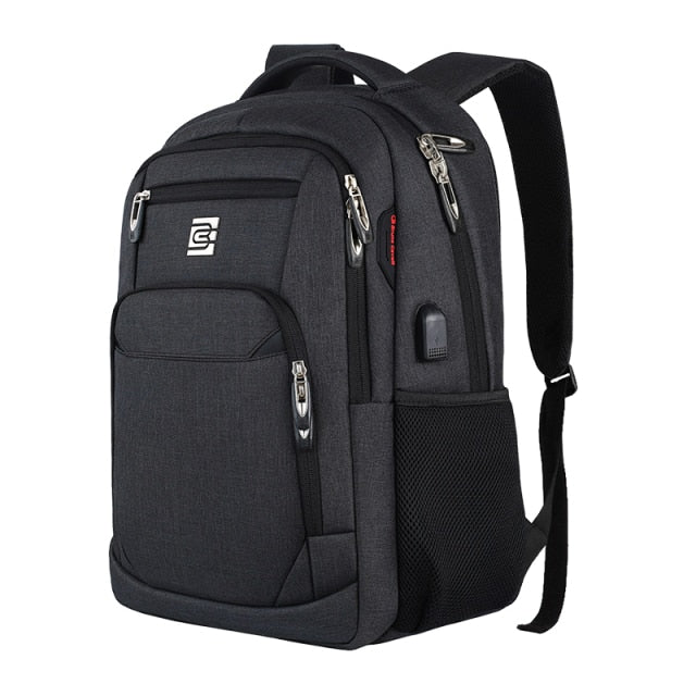 Large Work Laptop Backpack For Business Waterproof Travel Computer Bag