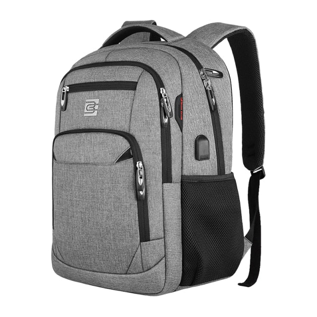 Large Work Laptop Backpack For Business Waterproof Travel Computer Bag