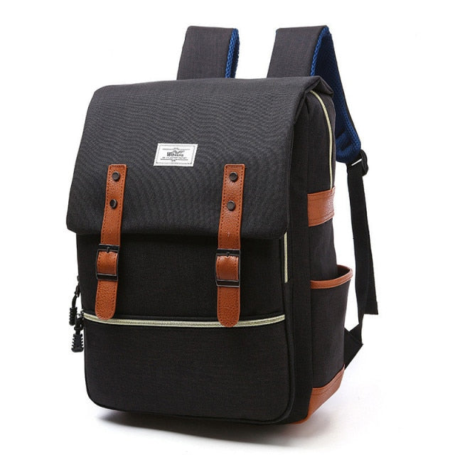 Vintage Laptop School Backpack