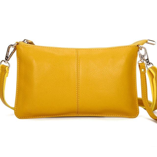 Small Leather Clutch Handbag
