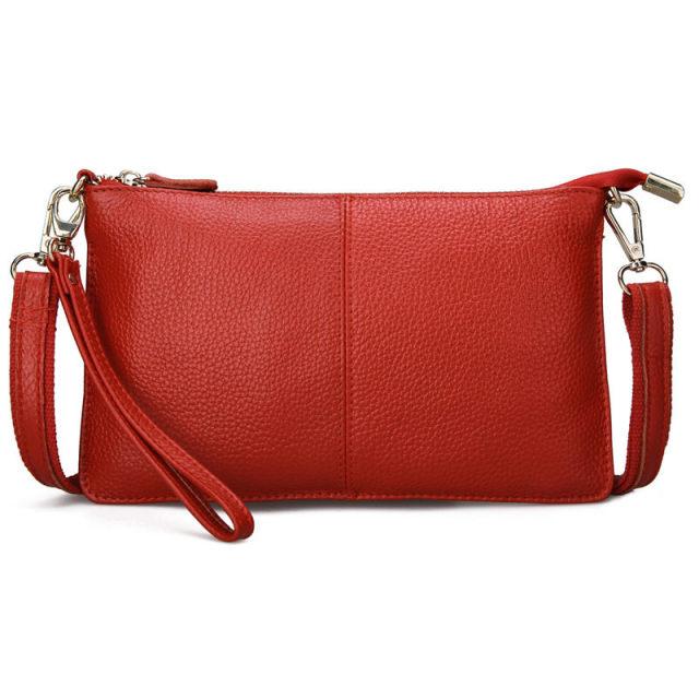 Small Leather Clutch Handbag