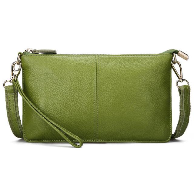 Small Leather Clutch Handbag
