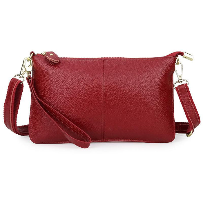 Small Leather Clutch Handbag