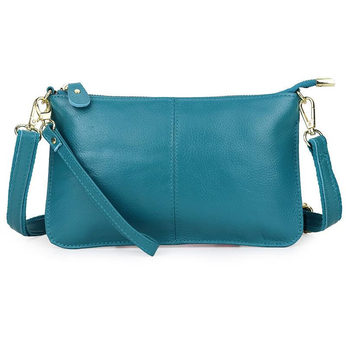 Small Leather Clutch Handbag