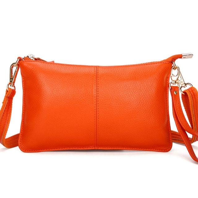 Small Leather Clutch Handbag