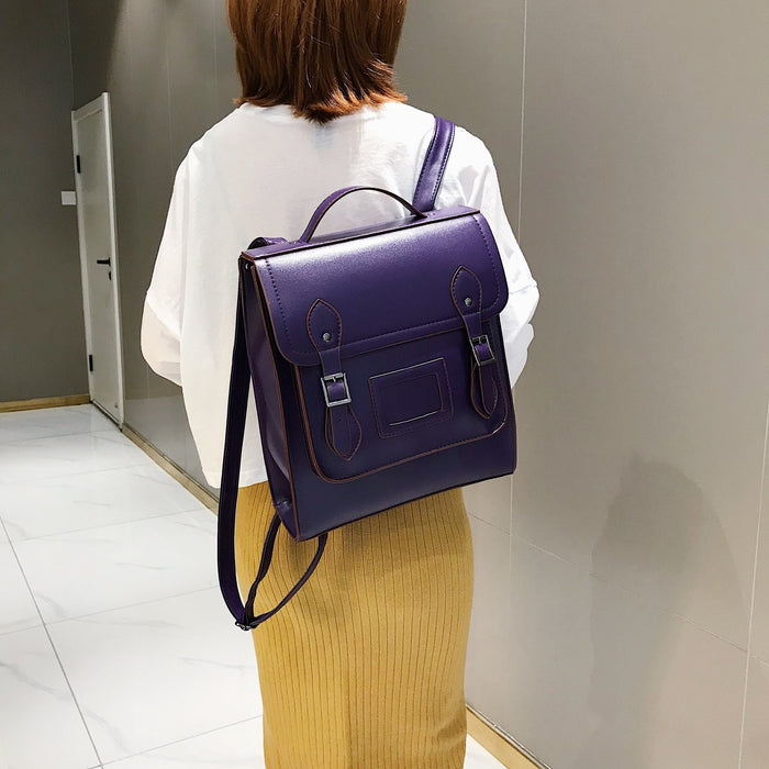 The British Style Satchel Backpack