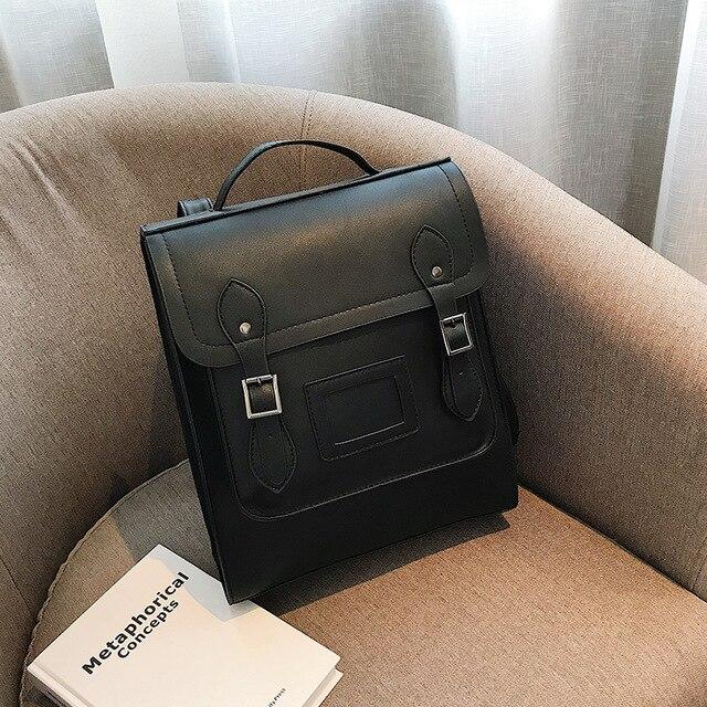 The British Style Satchel Backpack