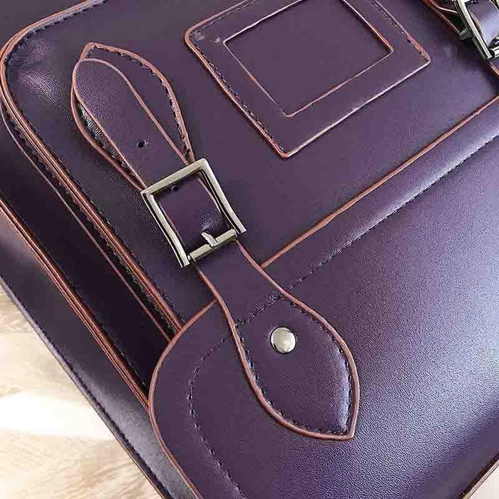 The British Style Satchel Backpack