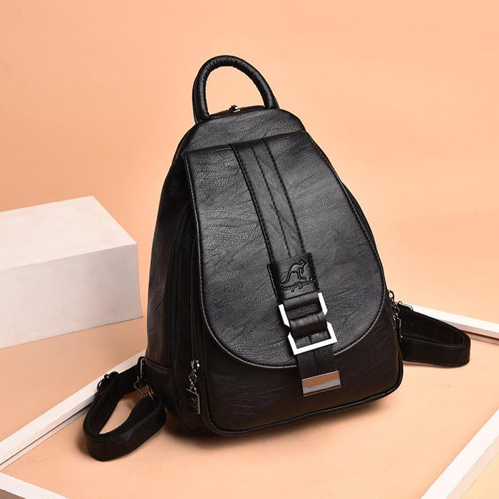 The Classic - Genuine Leather Backpack Purse
