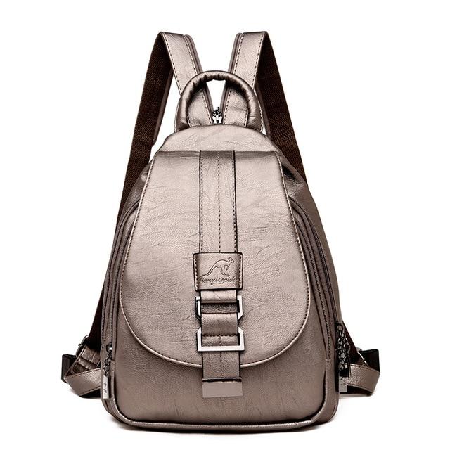 The Classic - Genuine Leather Backpack Purse