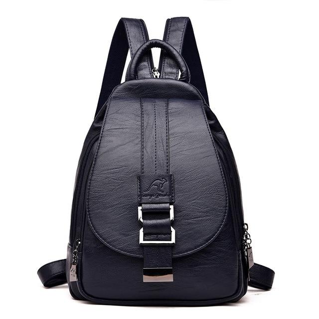 The Classic - Genuine Leather Backpack Purse