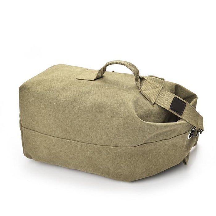 Military Canvas Army Duffle Backpack From Pesann