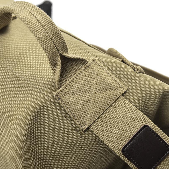 Military Canvas Army Duffle Backpack From Pesann