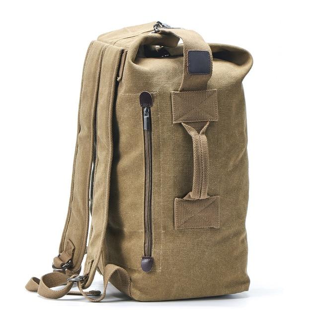 Military Canvas Army Duffle Backpack From Pesann