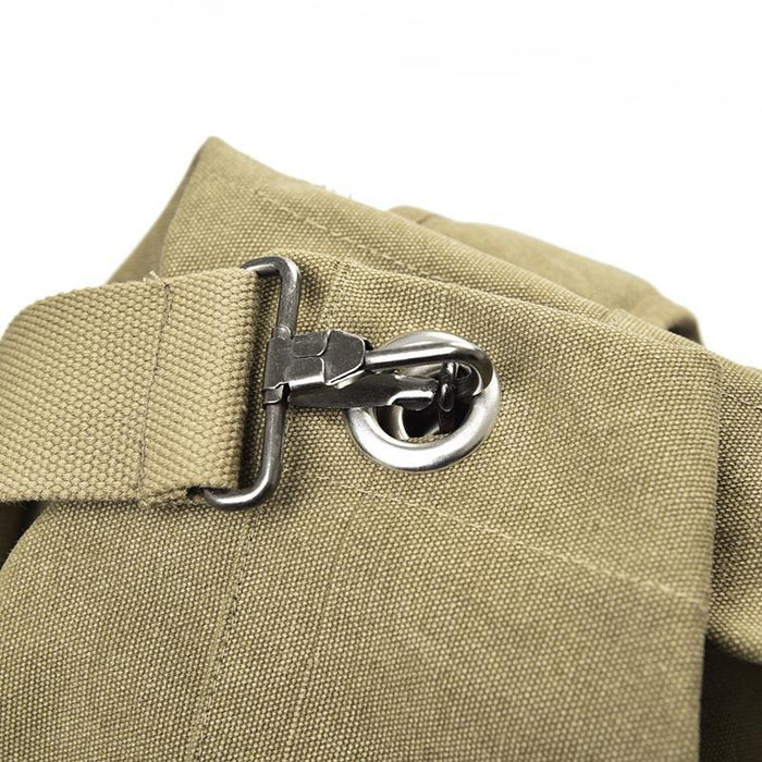 Military Canvas Army Duffle Backpack From Pesann