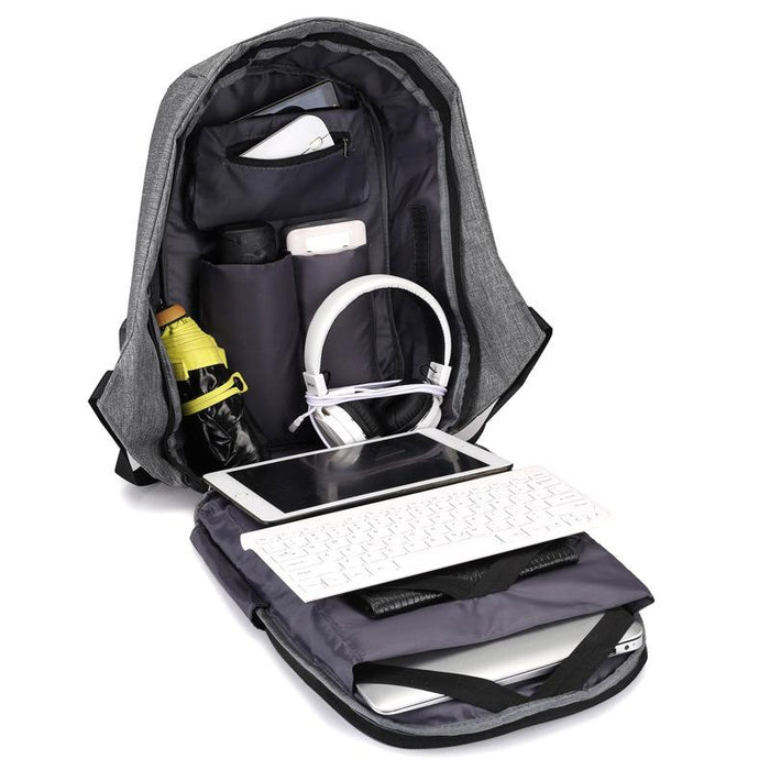 Wide Open Anti-theft Laptop Backpack