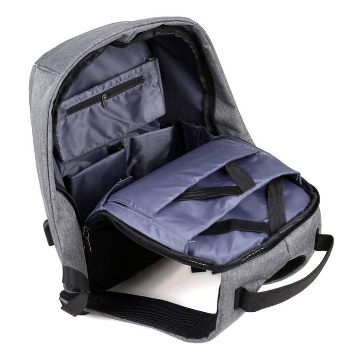 Wide Open Anti-theft Laptop Backpack