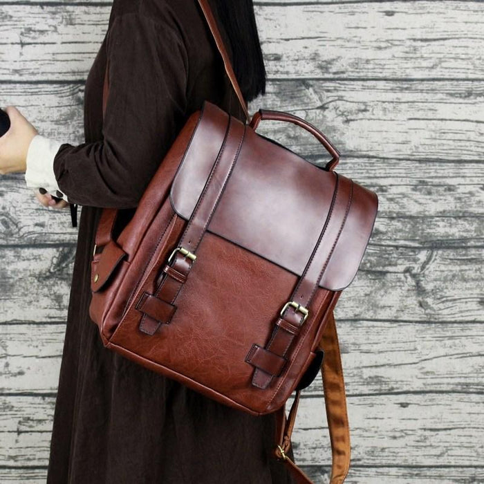 Vintage Book Backpack