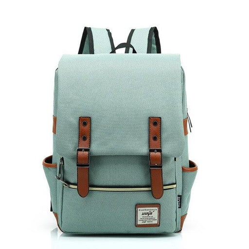 Vintage Travel Laptop School Backpack
