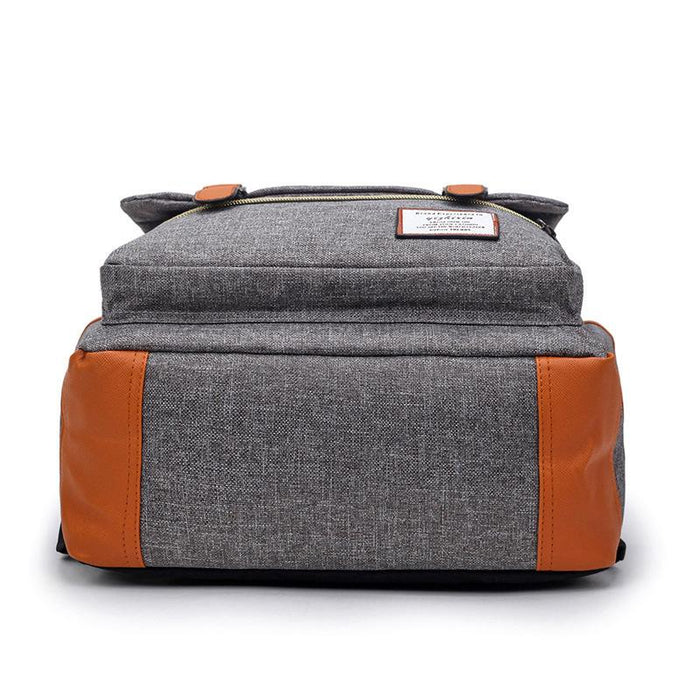 Vintage Travel Laptop School Backpack