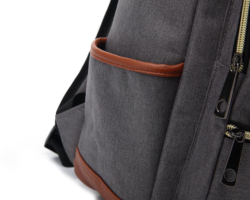 Vintage Travel Laptop School Backpack