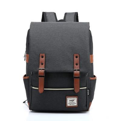 Vintage Travel Laptop School Backpack