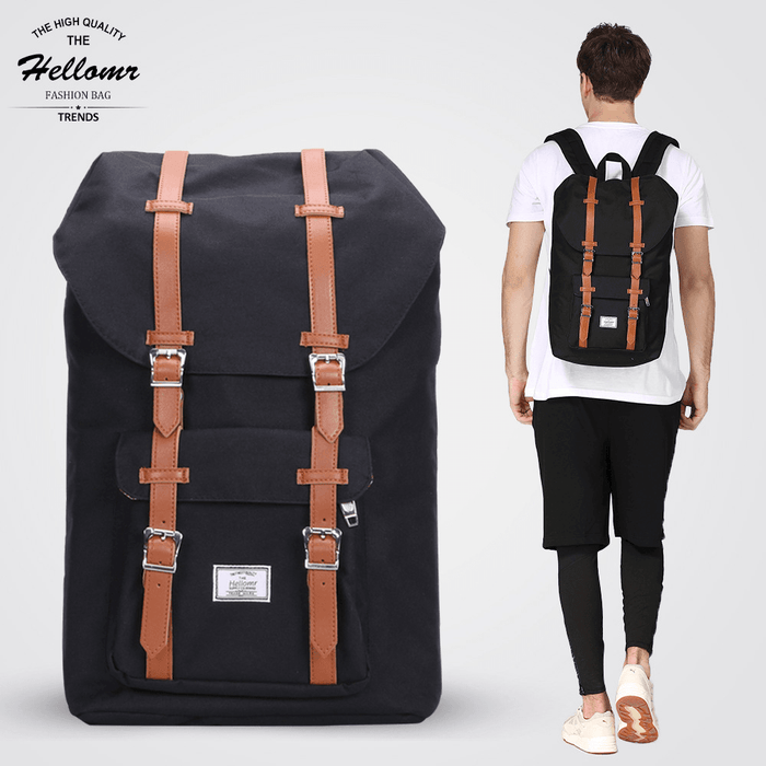 Foldover Large Waterproof Travel Backpack, Outdoor Backapck For Hiking