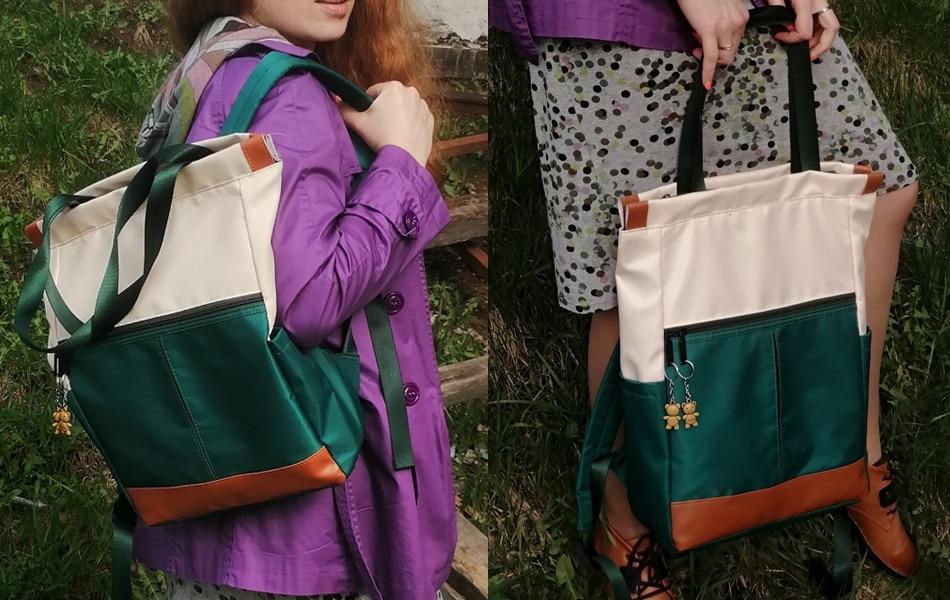 Lightweight Waterproof Convertible Travel Backpack