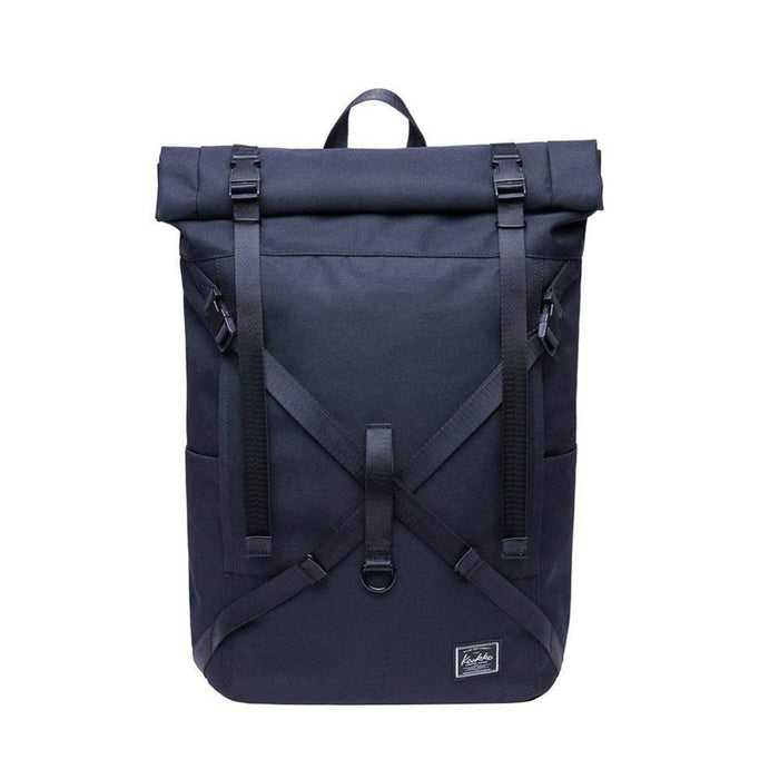 Roll Top Waterproof Travel Backpack For Hiking