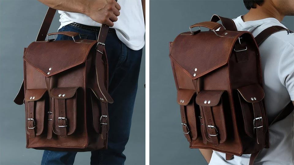 Convertible Laptop Backpack