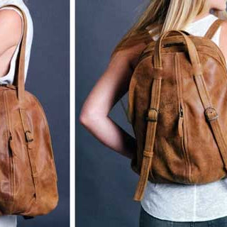 Convertible Laptop Backpack Shoulder Bag