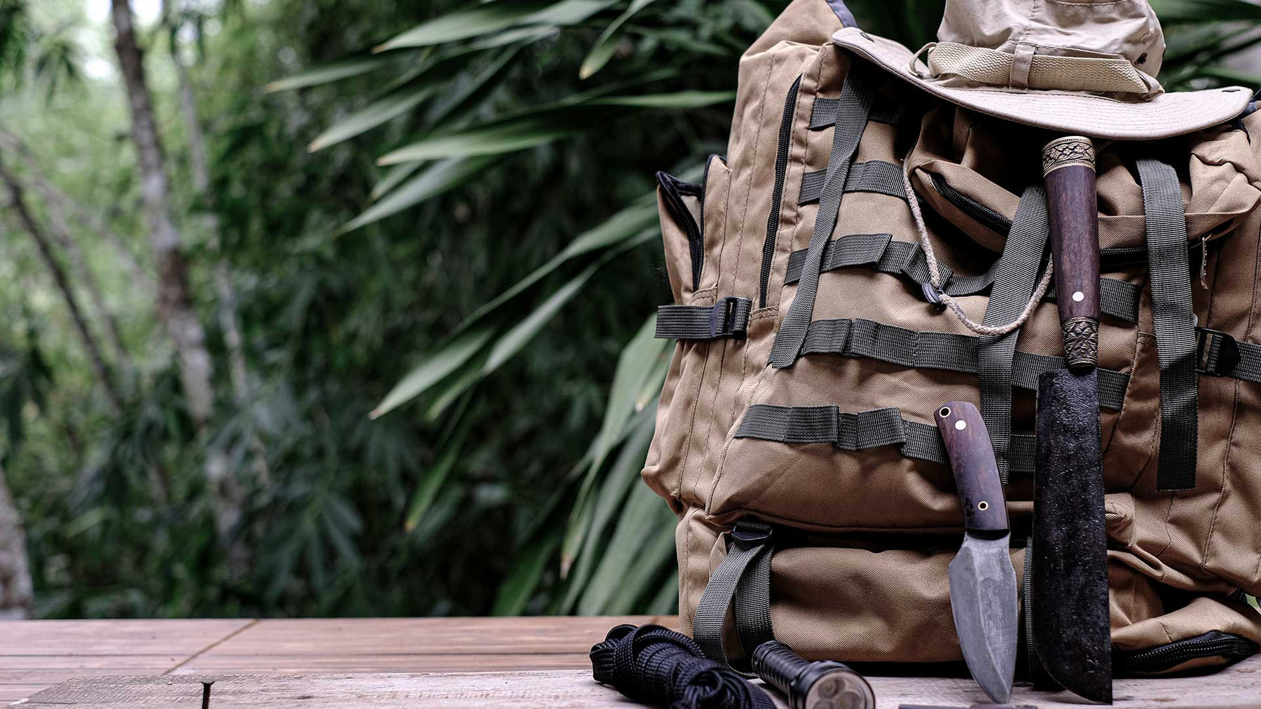 Military Style Camping Backpack