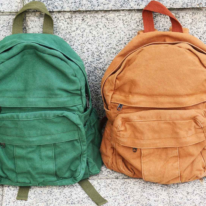 Mini Canvas Backpack